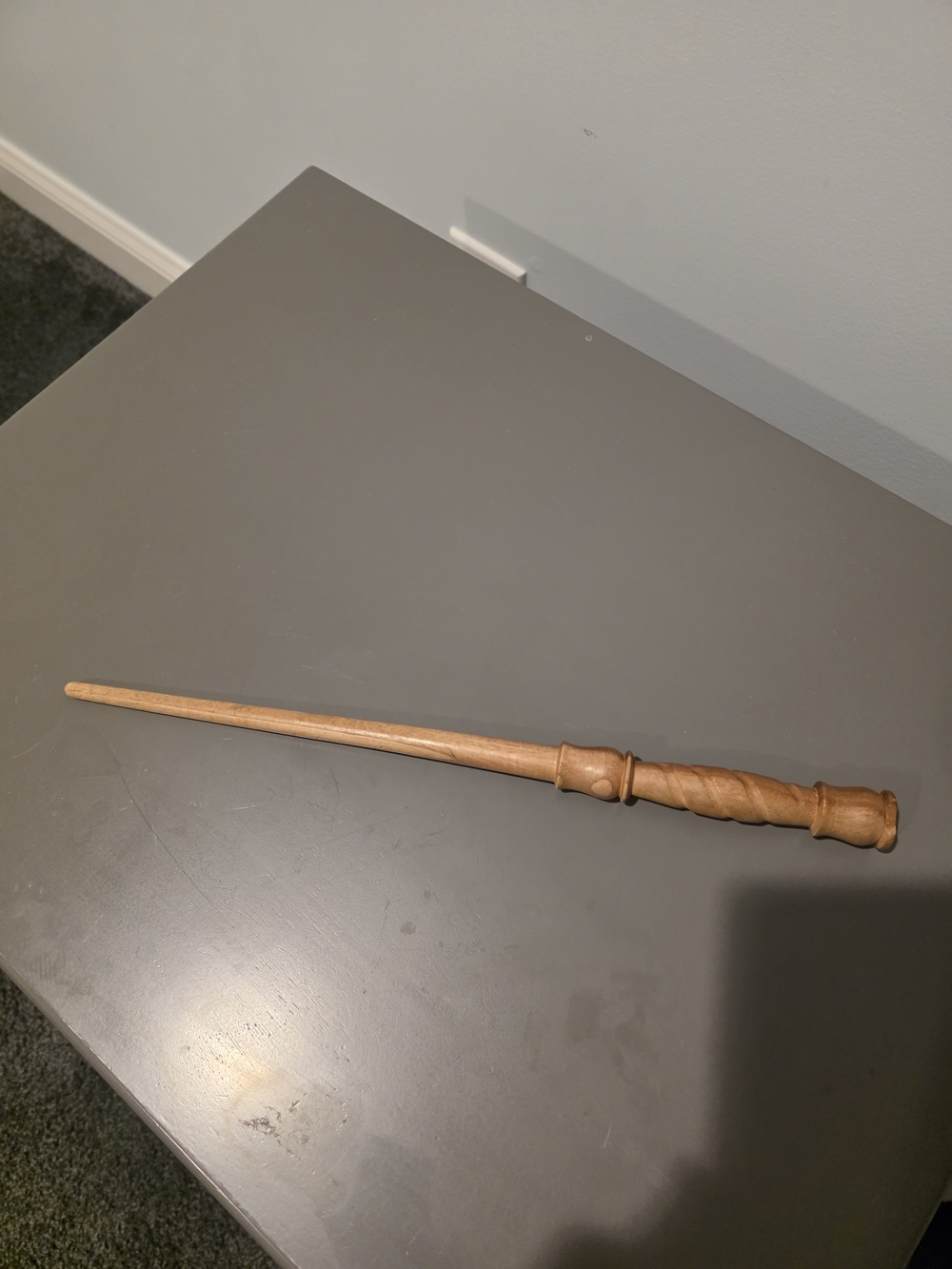 Source Unknown Light Brown Wooden Wand Toy